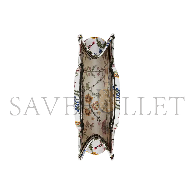 DIOR CANVAS EMBROIDERED MEDIUM BOOK TOTE M1296ZEAU-M933 (36*27*16.5cm) 